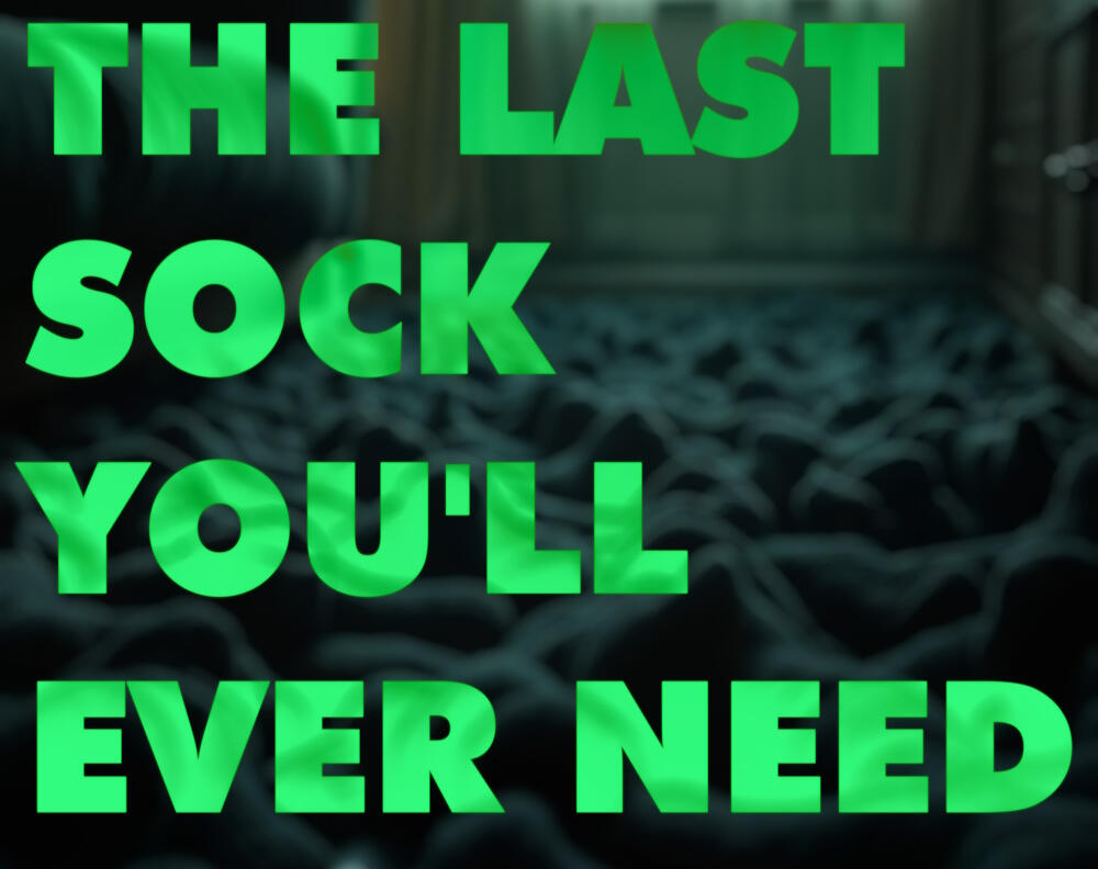 The Last Sock You'll Ever Need Short Film Spec Poster